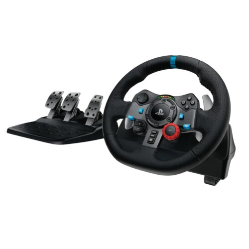 Timón con Pedales Logitech G29 para PS5/PS4/PC