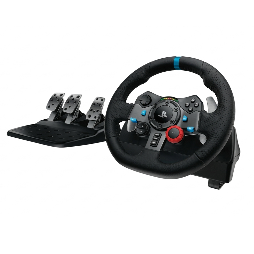 Timón con Pedales Logitech G29 para PS5/PS4/PC