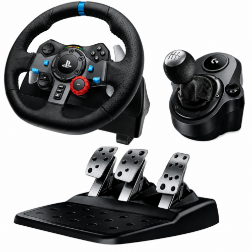 Timón Con Pedales Logitech G29 Driving Force + Palanca