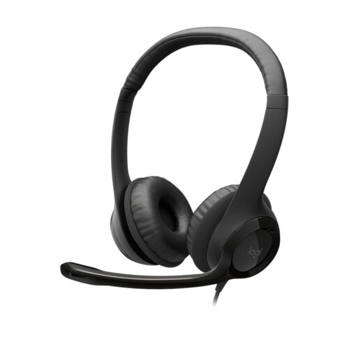 Audífonos Con Micrófono Logitech H390 Usb Negro