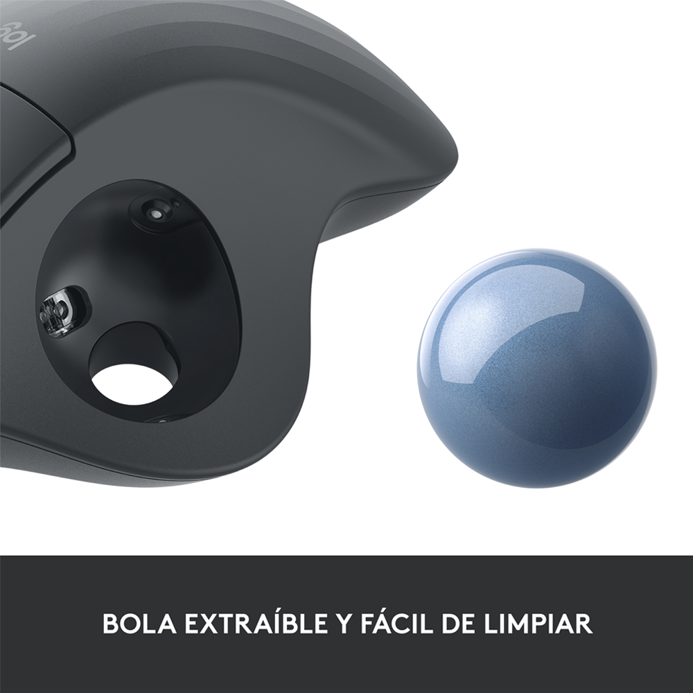 Mouse Logitech Inalámbrico Trackball ERGO M575S - Imagen 7