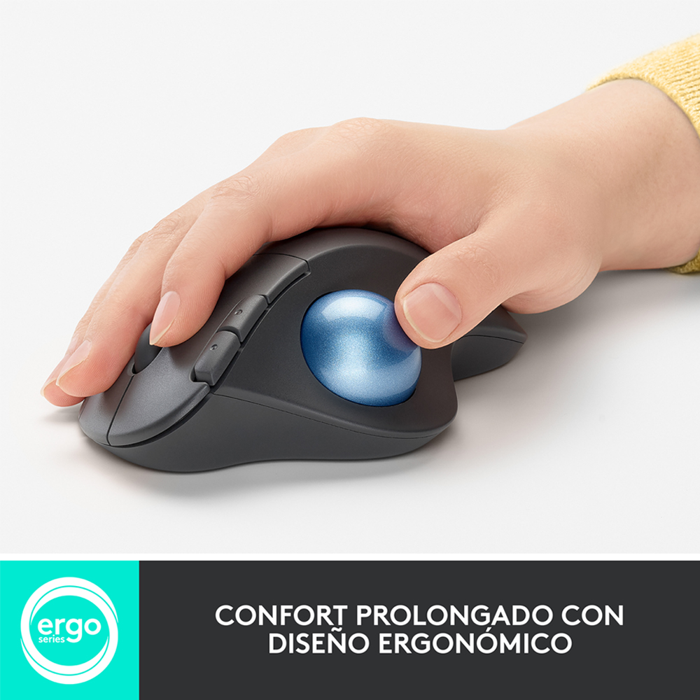 Mouse Logitech Inalámbrico Trackball ERGO M575S - Imagen 2