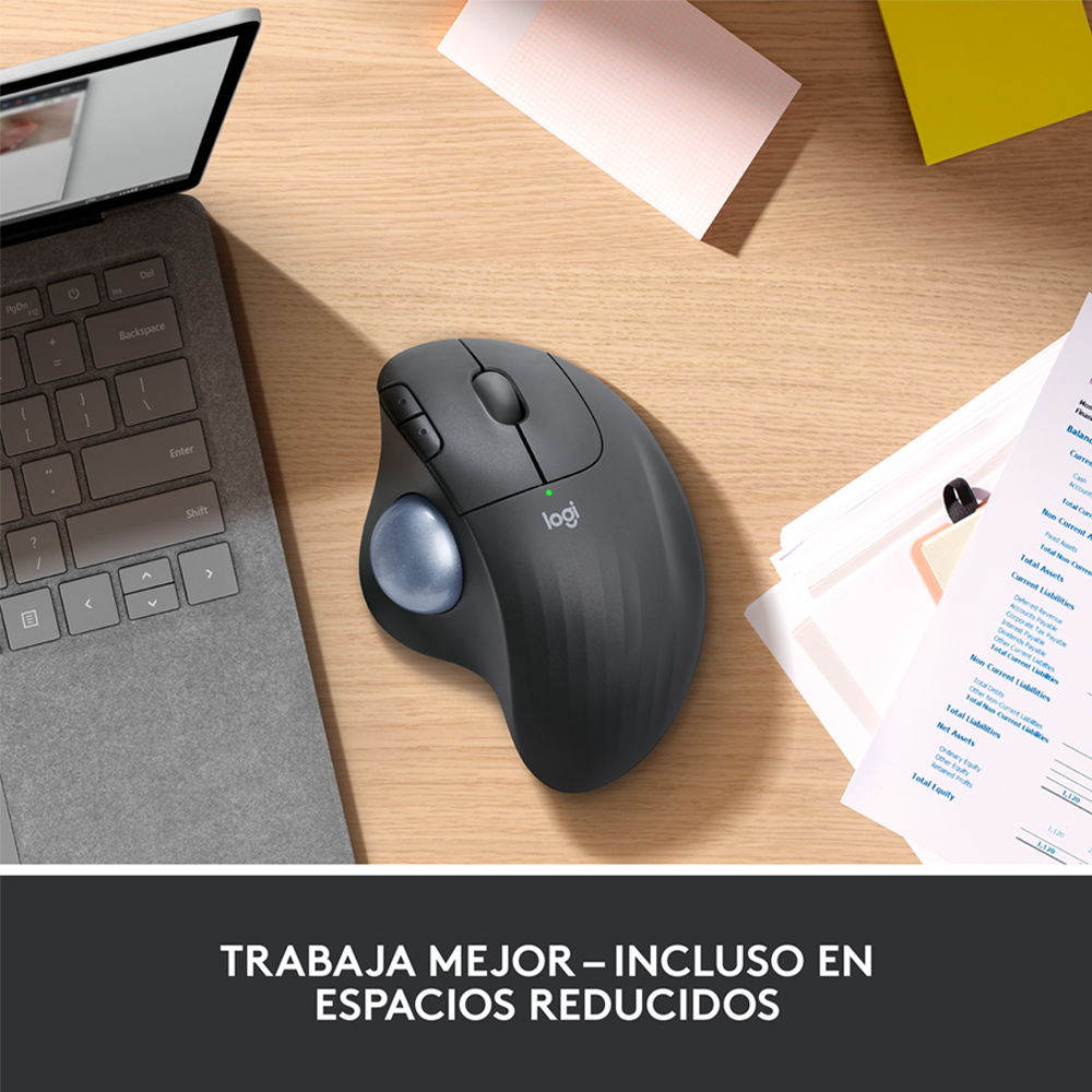 Mouse Logitech Inalámbrico Trackball ERGO M575S - Imagen 5
