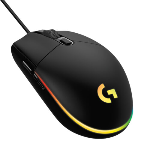Mouse Logitech G203 Lightsync Optical 8000 Dpi Rgb Negro