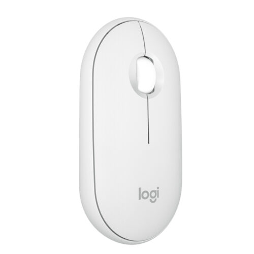 Mouse Logitech Pebble Mouse 2 M350s Bluetooth Blanco