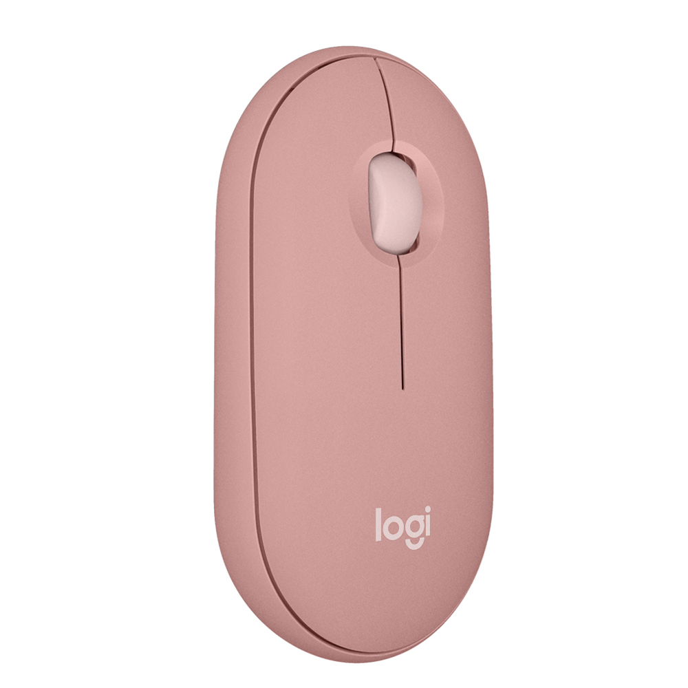 Mouse Logitech Pebble Mouse 2 M350s Bluetooth Rosa