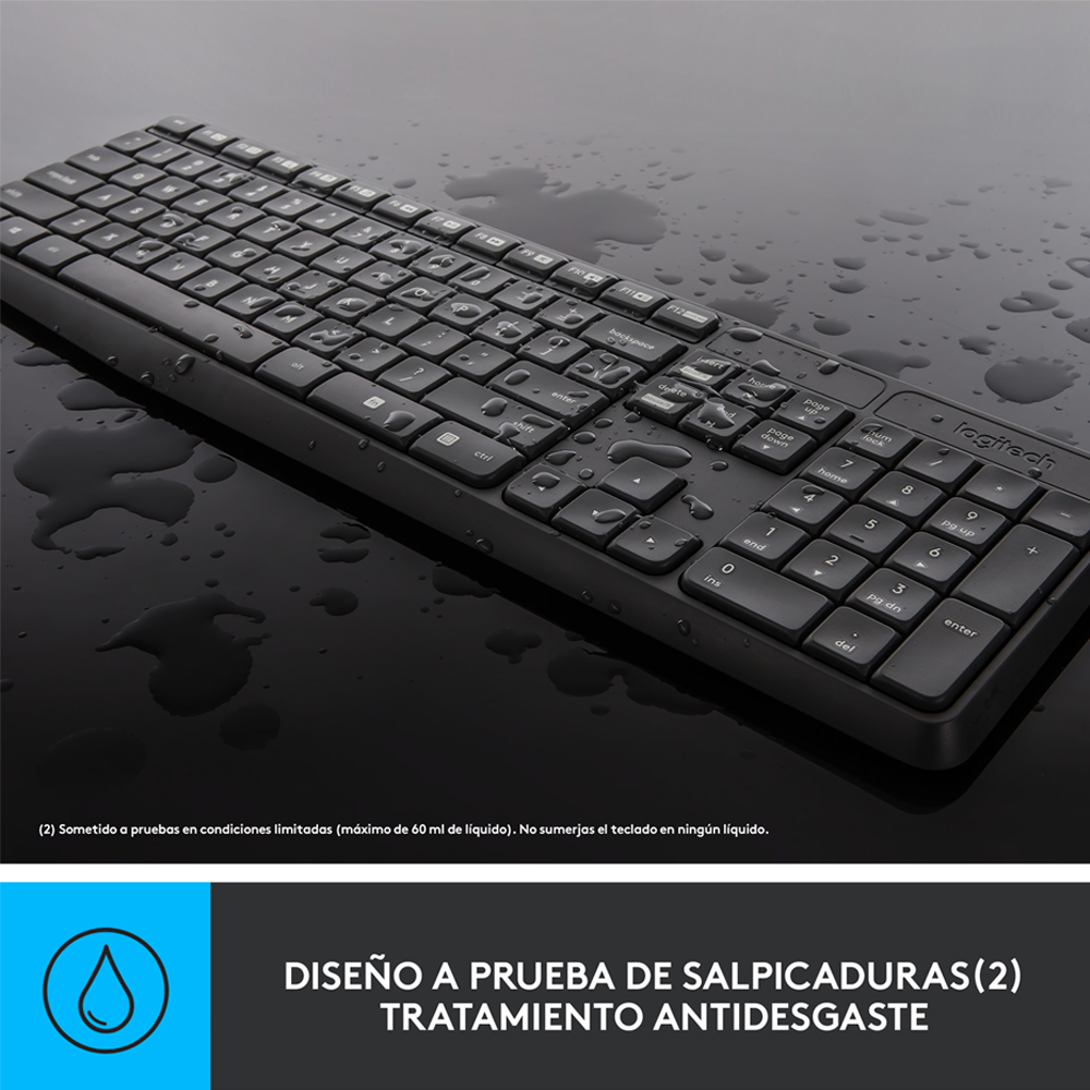 Teclado + Mouse Logitech MK235 Wireless - Imagen 5