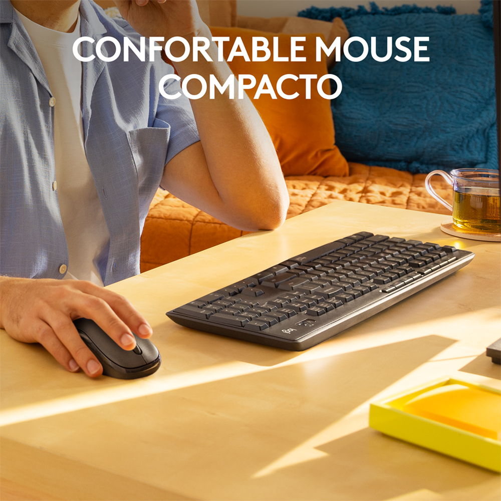 Teclado + Mouse Logitech MK295 Wireless - Imagen 4