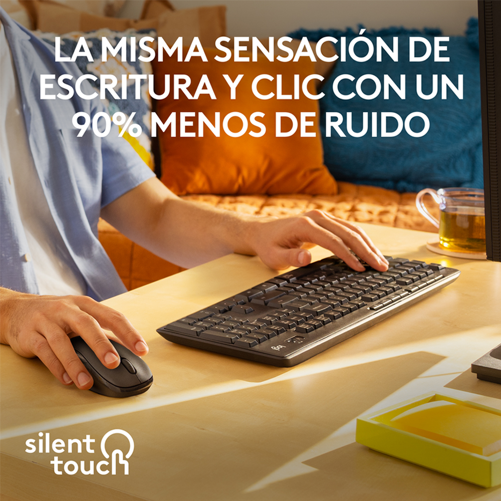 Teclado + Mouse Logitech MK295 Wireless - Imagen 2