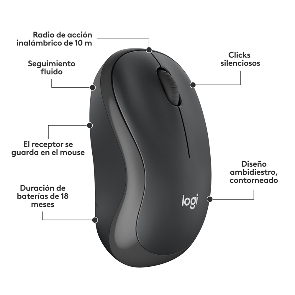 Teclado + Mouse Logitech MK295 Wireless - Imagen 6