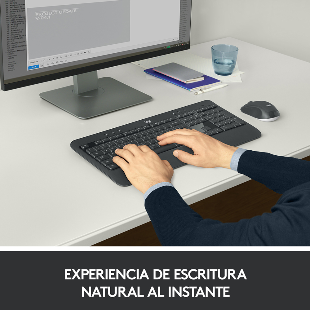 Teclado + Mouse Logitech MK540 Advance Wireless - Imagen 2