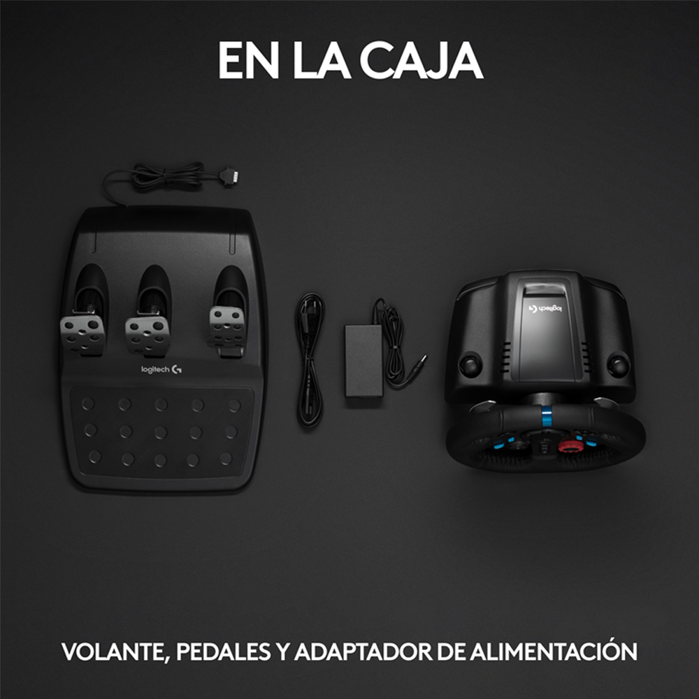Timón con Pedales Logitech G29 para PS5/PS4/PC - Imagen 7